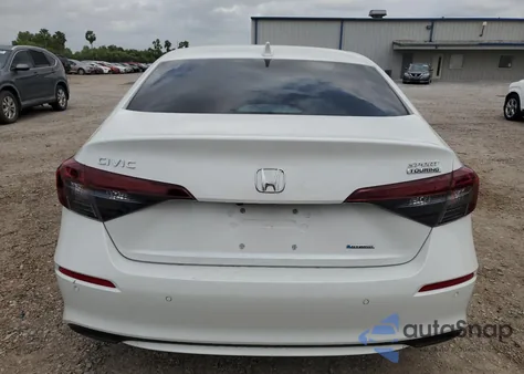 2025 Honda Civic Sport z USA, uszkodzony, nr VIN 2HGFE4F87SH316592